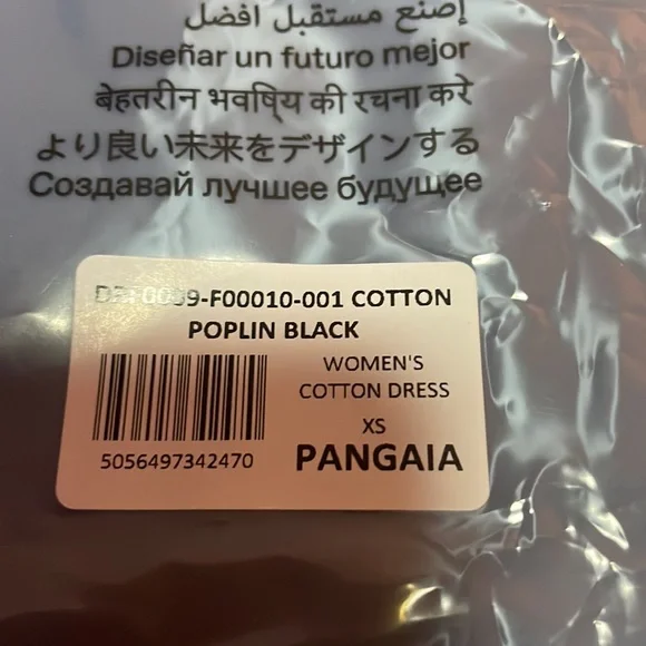 NWT Pangaia cotton poplin midi dress - Picture 5 of 5